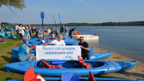 Wodne Sprzątanie Świata - Recykling Rejs - Gołdap 2018