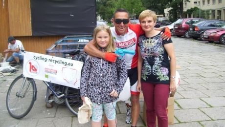 Cycling Recycling, dookoła Polski, Kraków